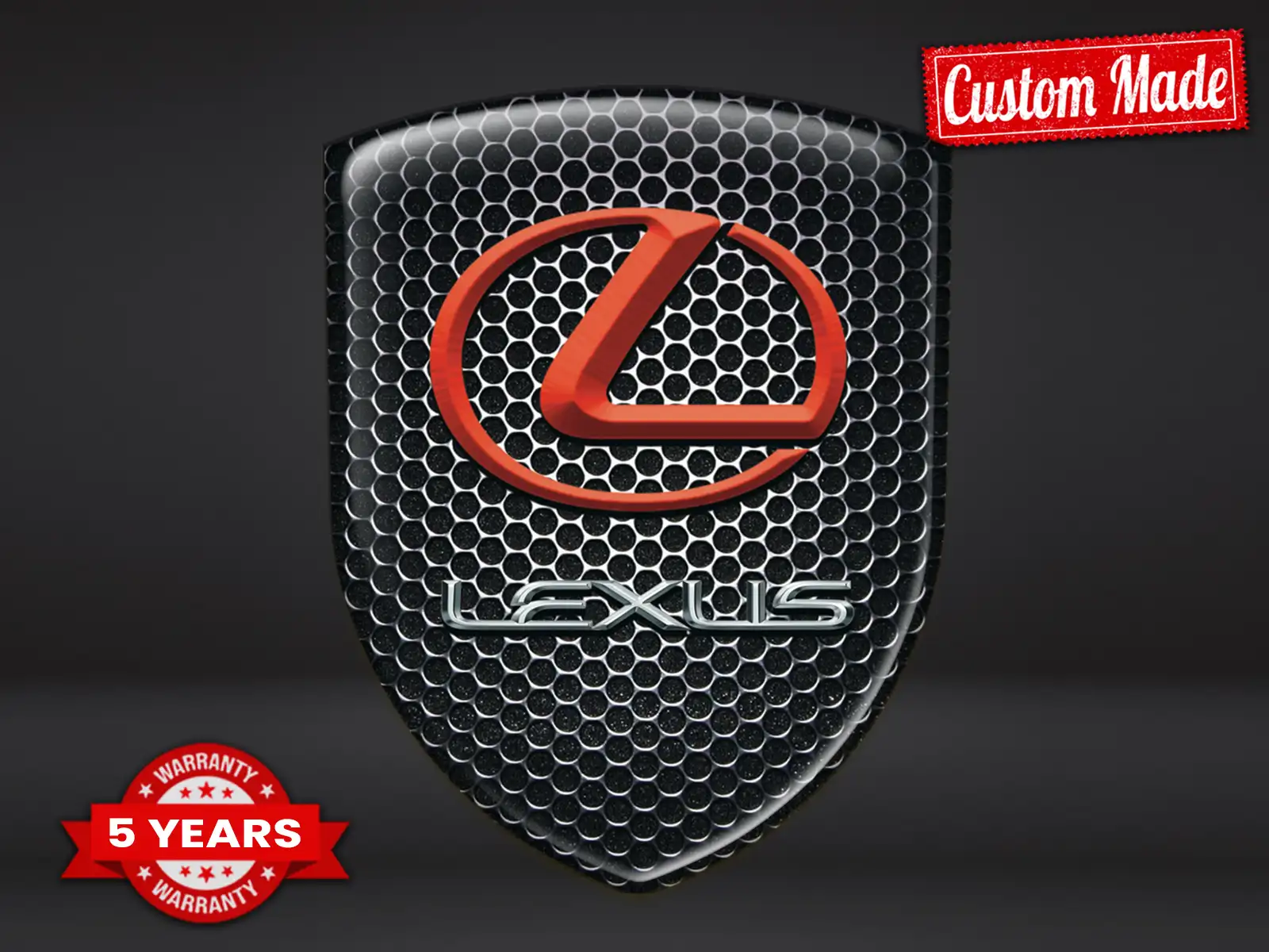 Lexus Autocollant Silicone Résistant Pro Haute Qualité
